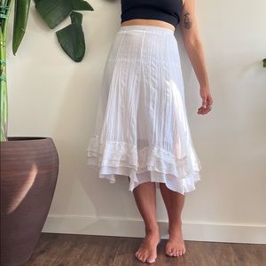 Beaded fringe skirt